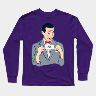 Pee-wee Herman Long Sleeve T-Shirt